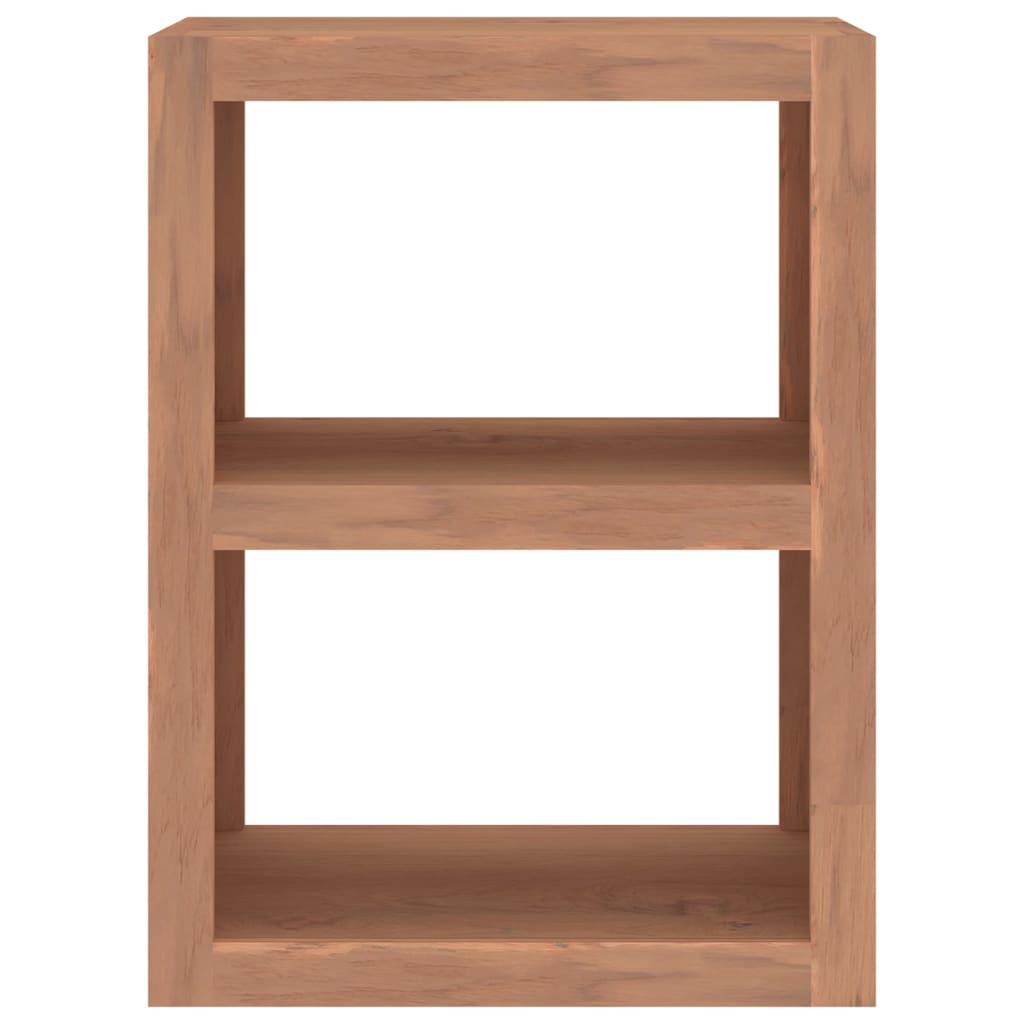 Mesa Auxiliar De Madera Maciza De Teca 45x30x60 Cm_1