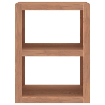 Mesa Auxiliar De Madera Maciza De Teca 45x30x60 Cm_1