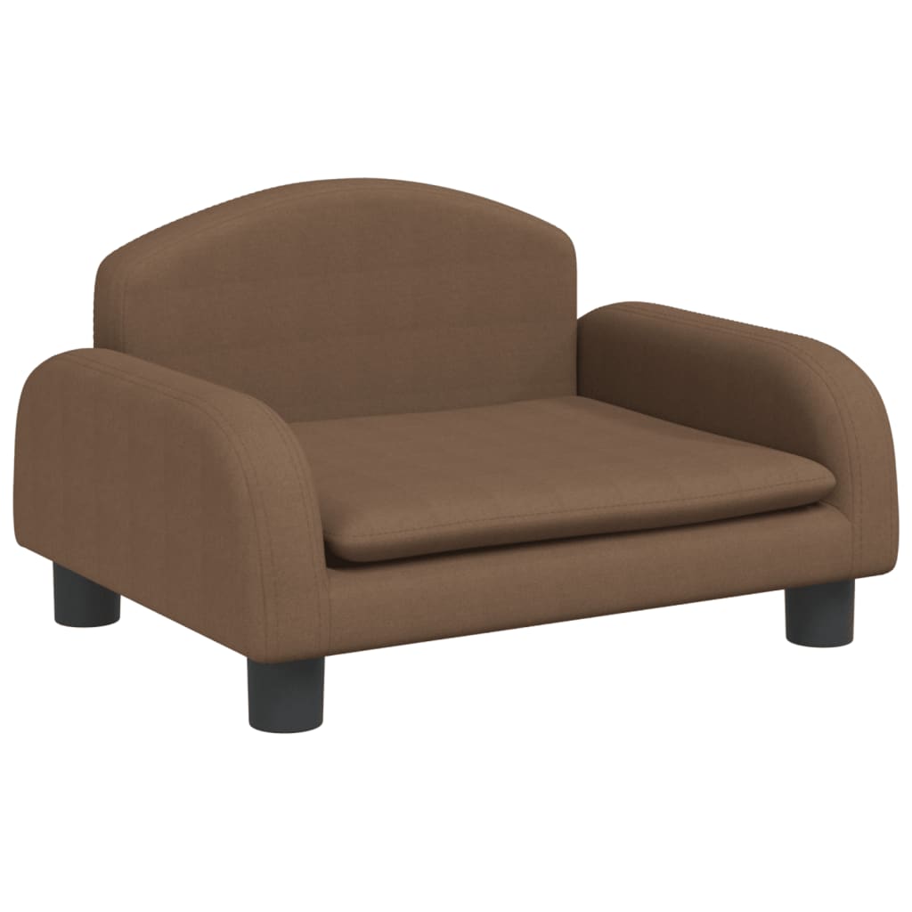 Cama Para Perros De Tela Marrón 50x40x30 Cm / Vetonek_3