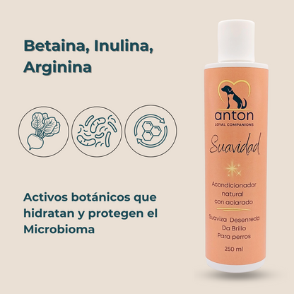 Acondicionador natural para el cuidado del pelaje de perros – Pack 2 x 250 ml_3