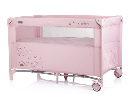 Cuna De Viaje Relax Linen Rose_2