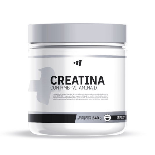 Creatina Con Hmb + Vitamina D - 240g - Neutro - Creatina Con Hmb Y Vitamina D - Masmusculo_0