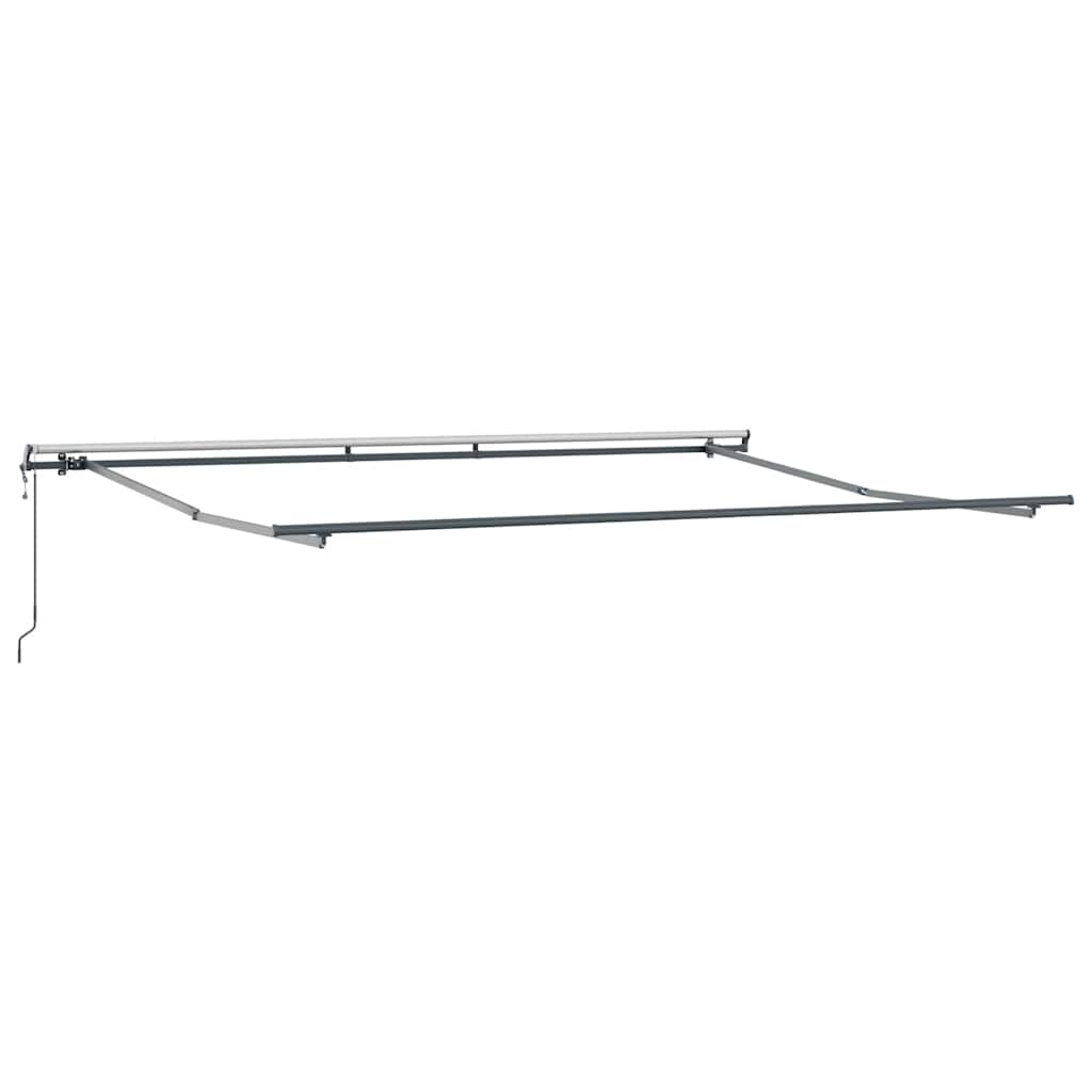 Toldo Retráctil Automático Antracita Y Blanco 450x300 Cm_4
