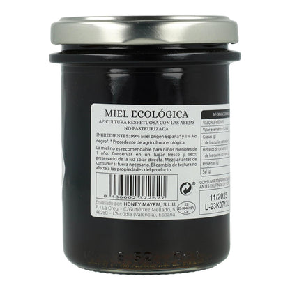 Miel con ajo negro bio Mayem 275 g