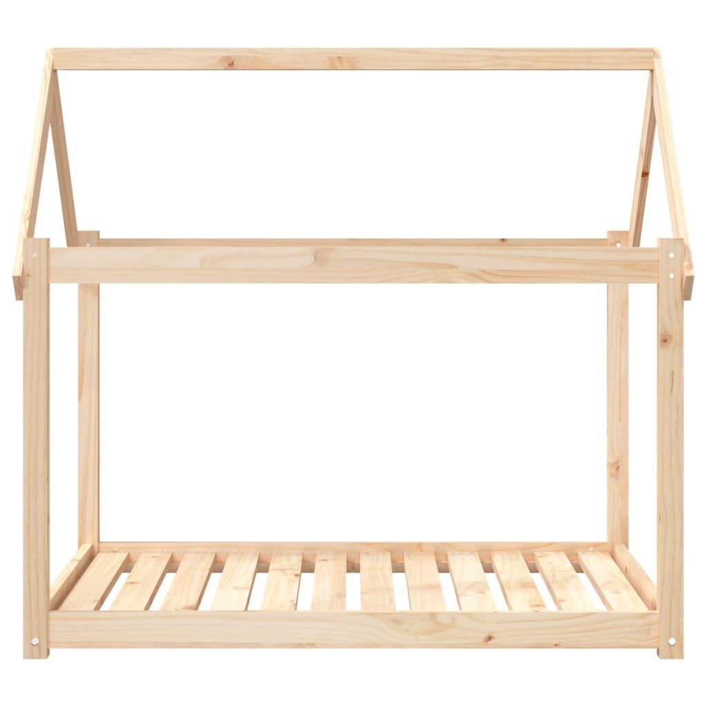 Vidaxl Cama Para Perros Madera Maciza De Pino 111x80x100 Cm_4