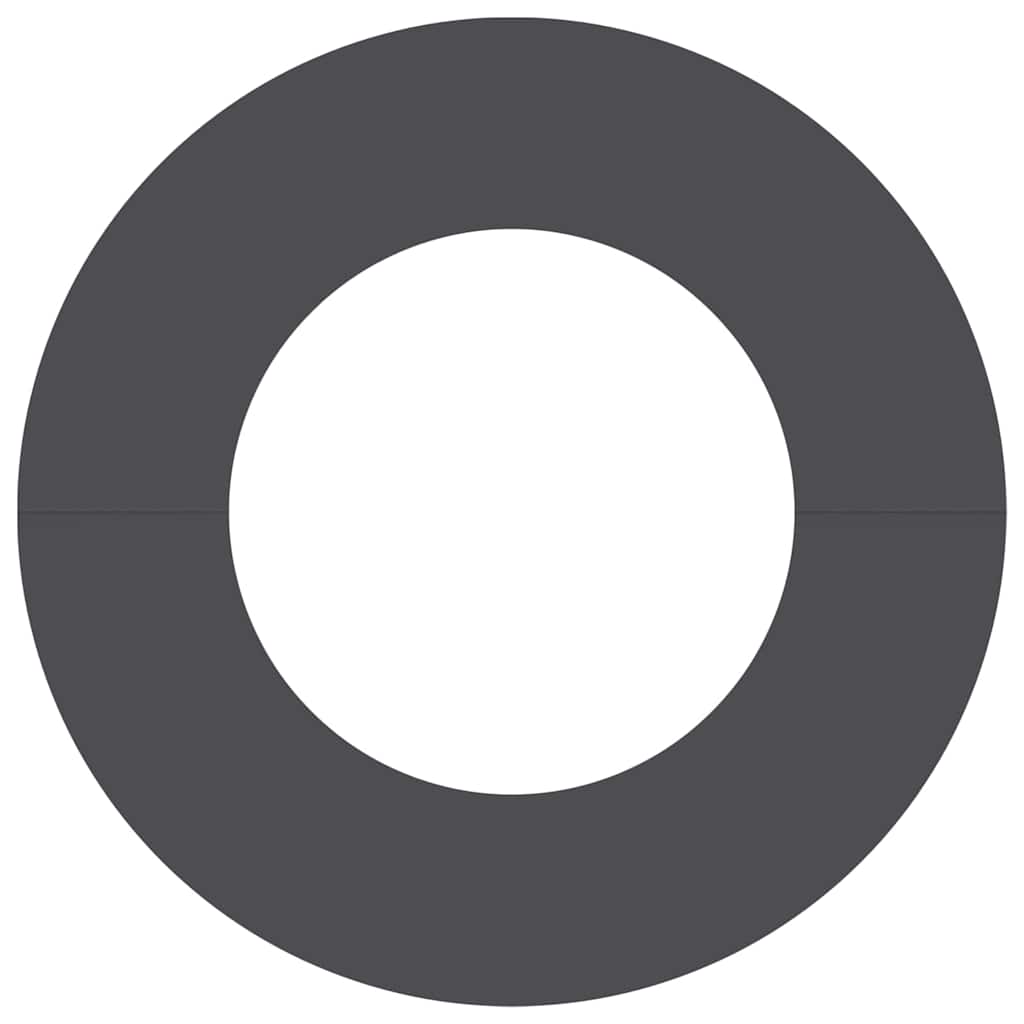 Adecuado Para Anillos De Árbol Plano 5 Pcs Negro Ø40 / 70 Cm_4