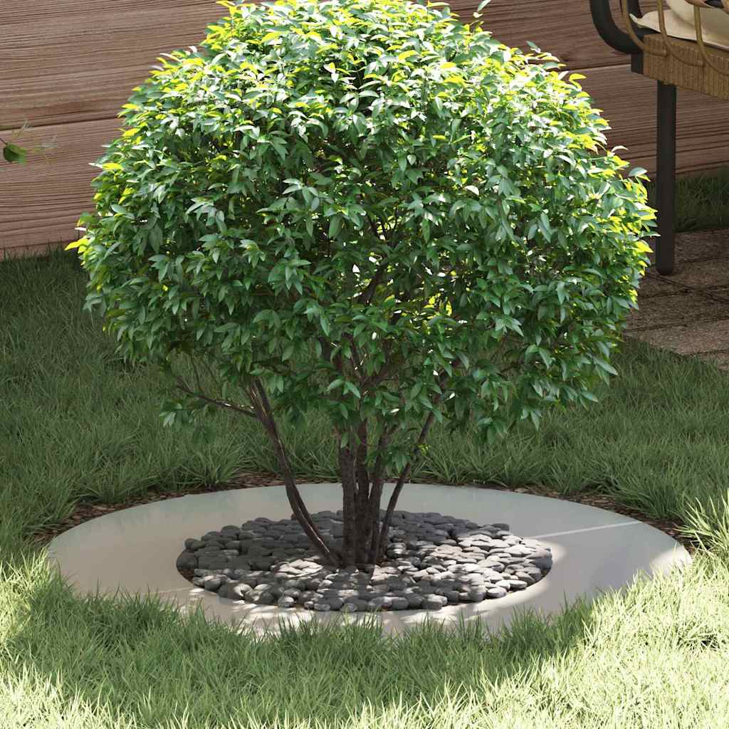 Adecuado Para Anillos De Árbol Plano 5 Pcs Plateado Ø40 / 70 Cm_1