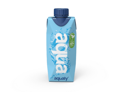 Agua en Cartón Aqualy 330 ml.