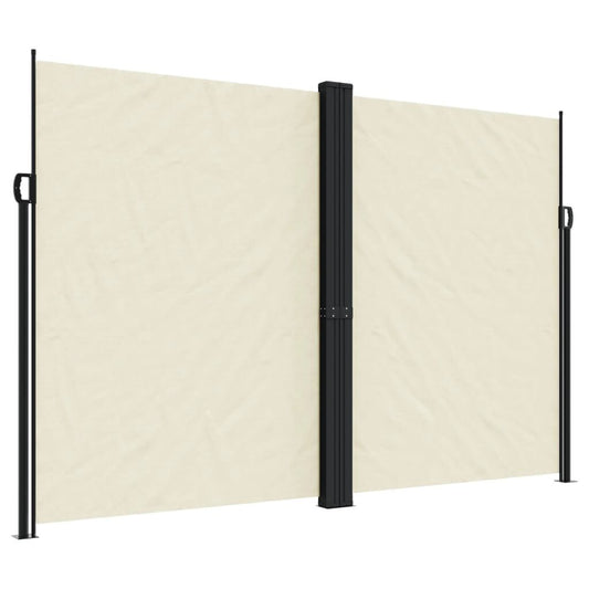 Vidaxl Toldo Lateral Retráctil Crema 220x1000 Cm_0