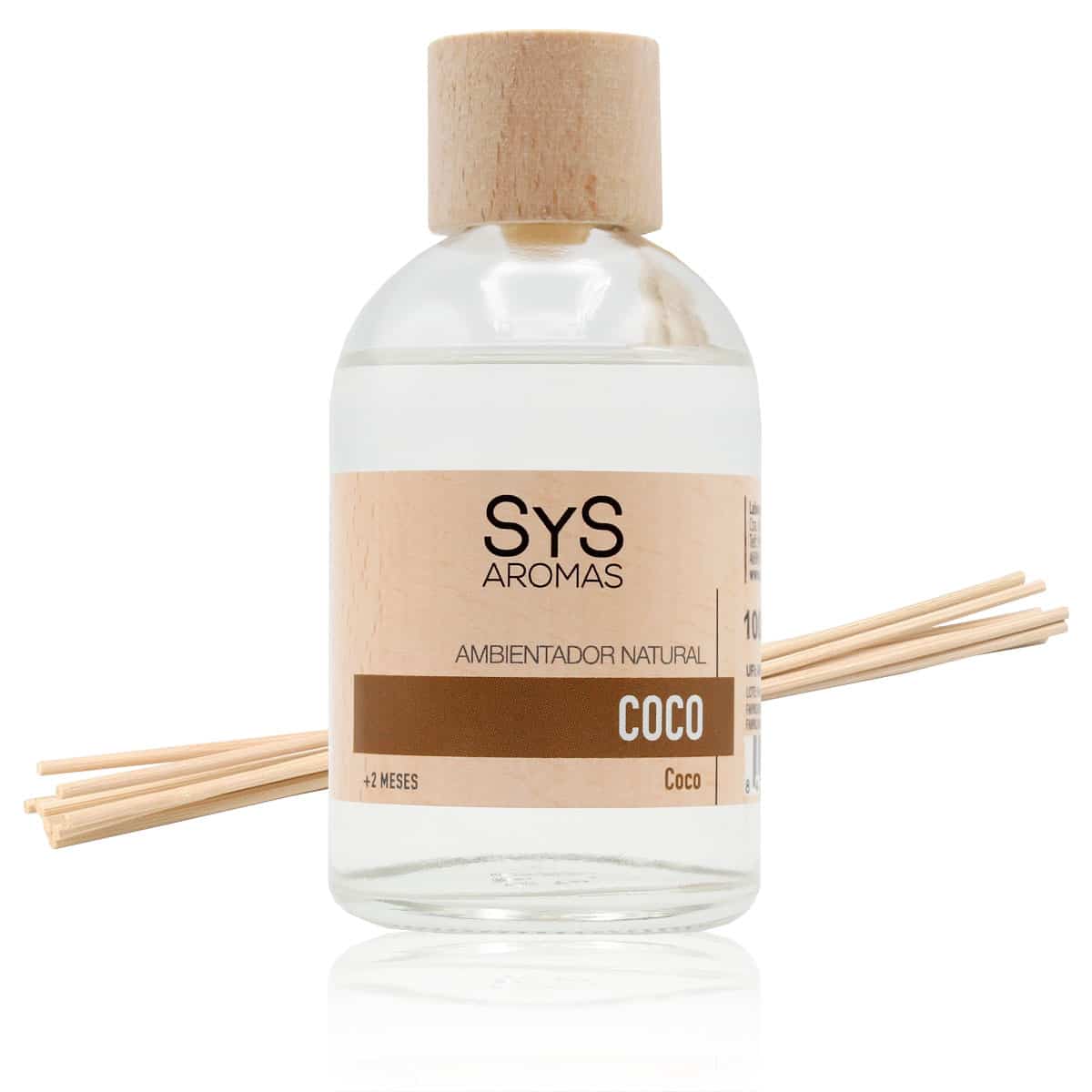 Ambientador Mikado Coco SYS Aromas 100 ml | Aroma Dulce y Afrutado | Calmante_0