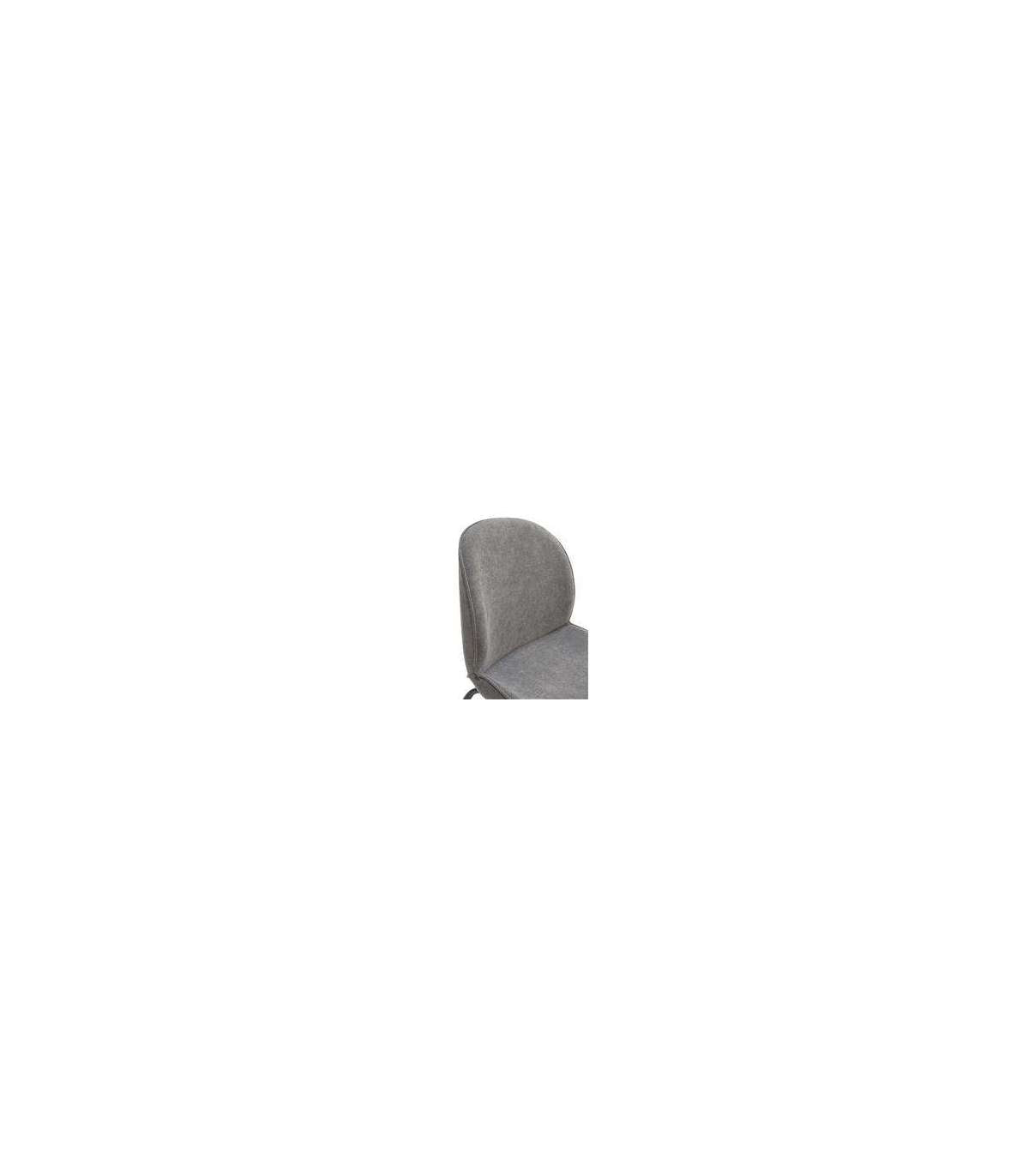 Pack De 2 Sillas Modelo Bruno Tapizado En Textil Gris, 84cm(alto) 47cm(ancho) 42cm(fondo)._4