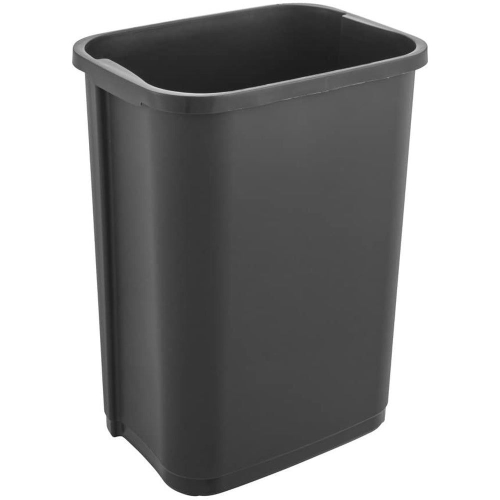 Cubo De Basura Con Tapa Basculante, 25 L, Swantje, Gris Grafito