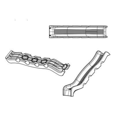 Rampa De Tobogan Masgames Optima Altura 100 Cm.