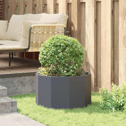 Jardinera Antracita 60 X 60 X 35 Cm Acero_3