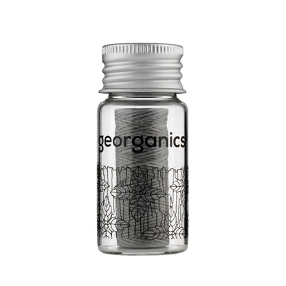 Hilo Dental con Flúor - Carbón Activo, Georganics, 50m