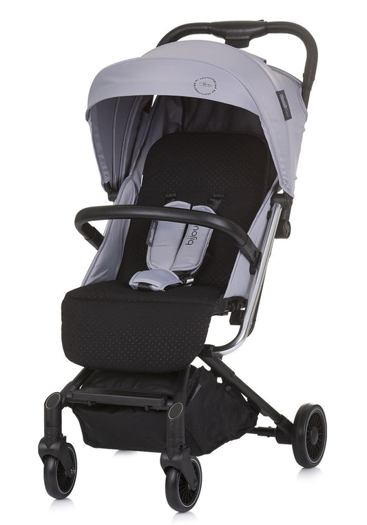 Silla De Paseo Bijou Ash Grey Desde El Nacimiento Hasta 15 Kg De Chipolino_0