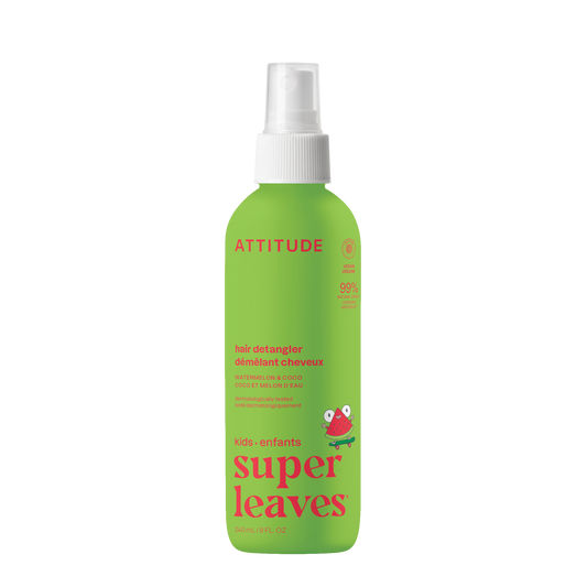 Desenredante capilar infantil sandía y coco Super Leaves