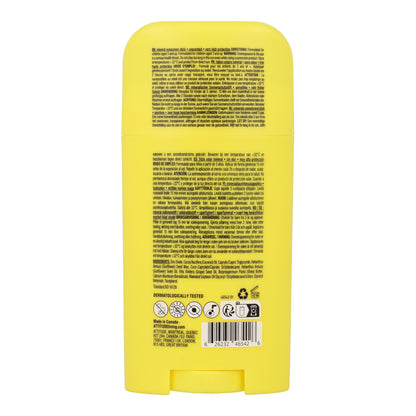 Mineral sunscreen Stick Face &amp; Body Kids SPF 50 unscented Attitude Sunly 60 g