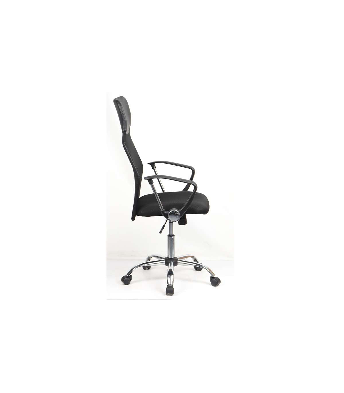 Sillón Giratorio Graciela Acabado Negro, 63 X 50 X 112-121cm (ancho X Largo X Alto)_3