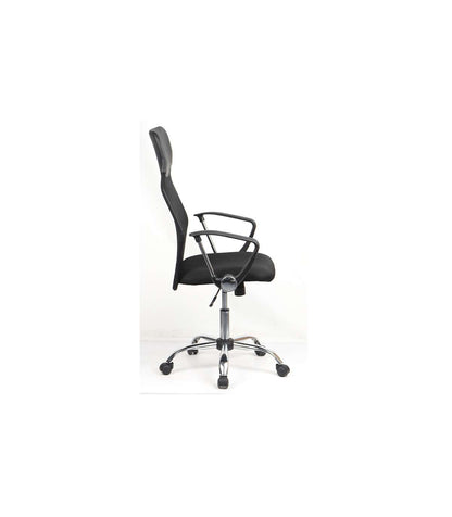 Sillón Giratorio Graciela Acabado Negro, 63 X 50 X 112-121cm (ancho X Largo X Alto)_3