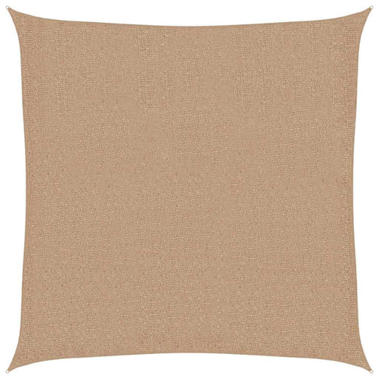 Vidaxl Toldo De Vela Gris Taupe Hdpe 160 G/m² 3x3 M_0