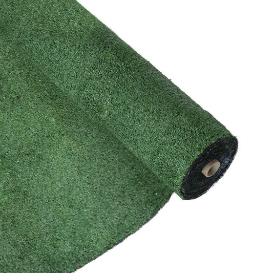 Cesped Artificial 7 Mm. Rollo 1x10 Mt. Césped Moqueta Para Interior Y Exterior. Jardín, Terraza, Balcón. Uso Domestico_0