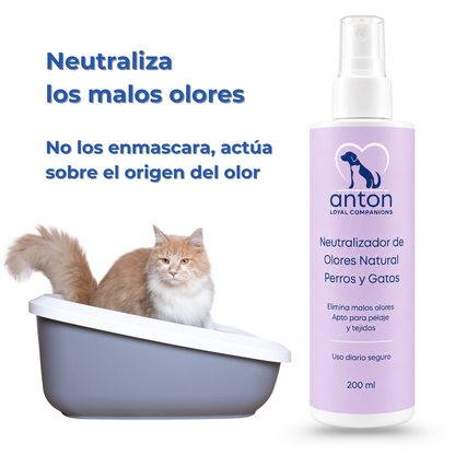 Spray natural neutralizador de olores para perros y gatos – 200 ml_1