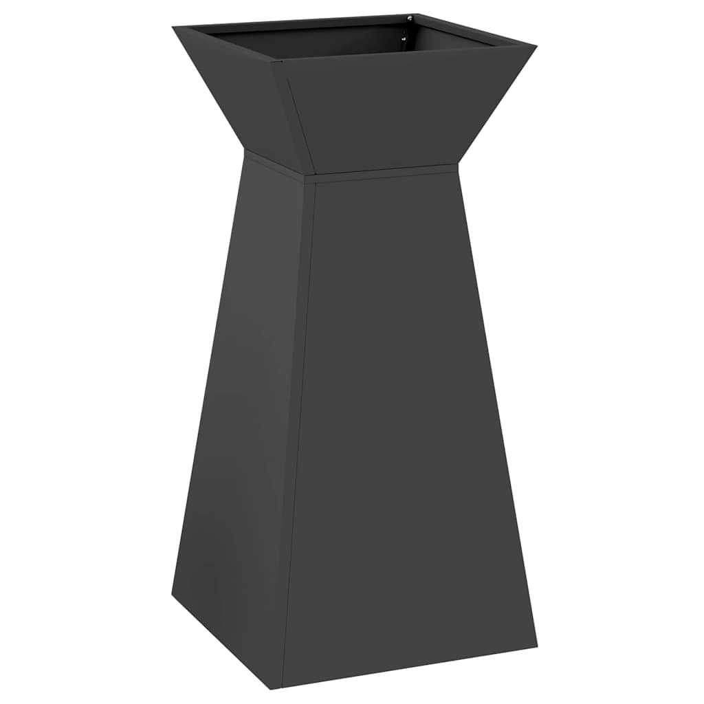 Maceta Pilar 2 Pcs Negro 35 X 35 X 73 Cm_4