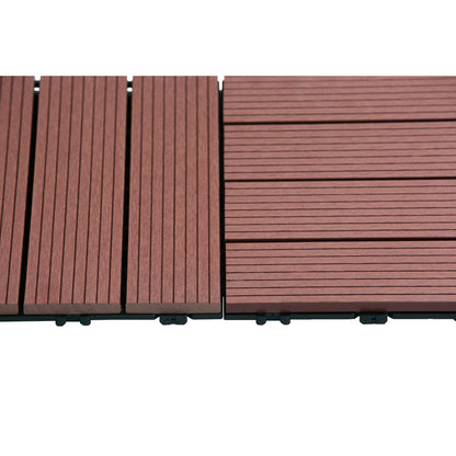 Pack 11 Baldosas de composite Durafloor 30×30 Dioco Teka 1m2