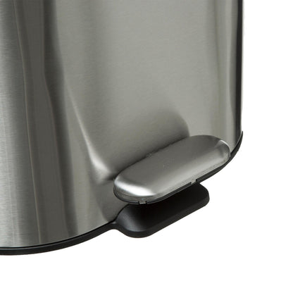 Cubo Pedal Acero Inoxidable Siliflex 6 L_1