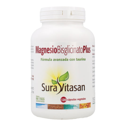 Magnesio Bisglicinato Plus 120 cápsulas Sura Vitasan