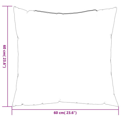 Vidaxl Cojines Decorativos 4 Uds Tela Beige 60x60 Cm_2
