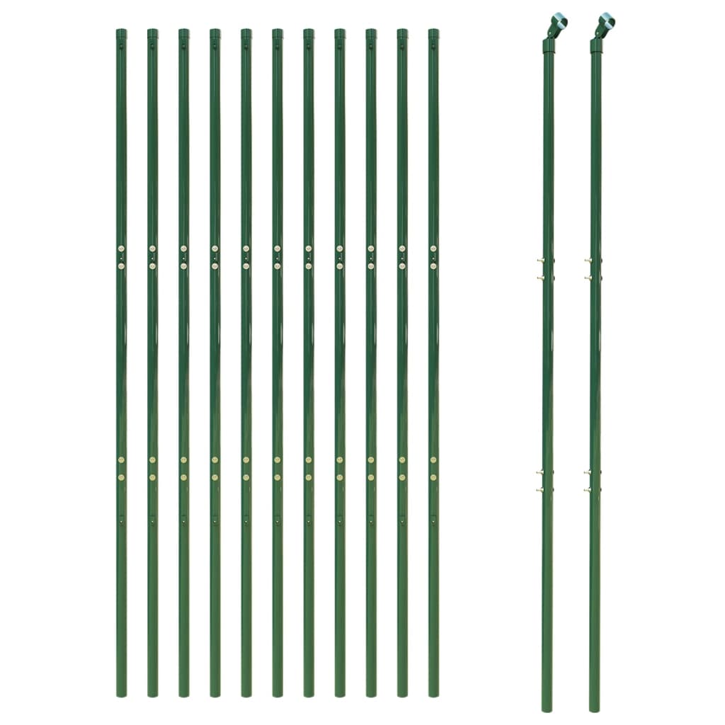 Cerca De Alambre Verde 2x25 M / Vetonek_0