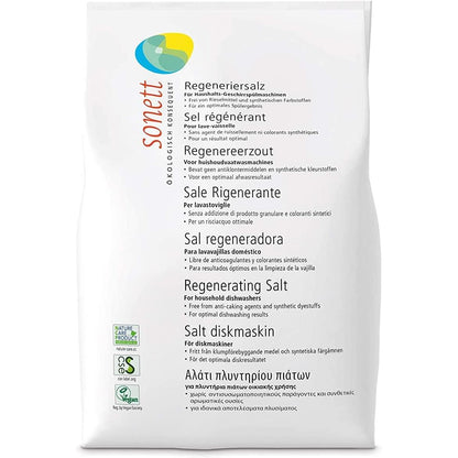 Sal regeneradora lavavajillas Sonett 2 Kg