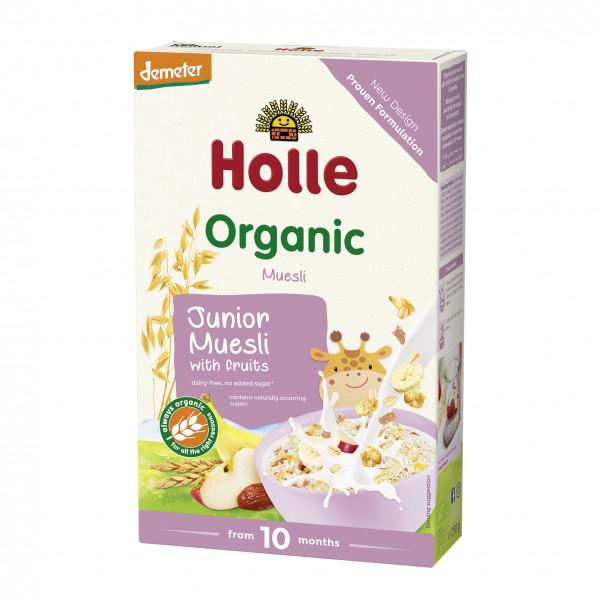 Papilla de Muesli Multicereales con Fruta +10M Holle 250 g