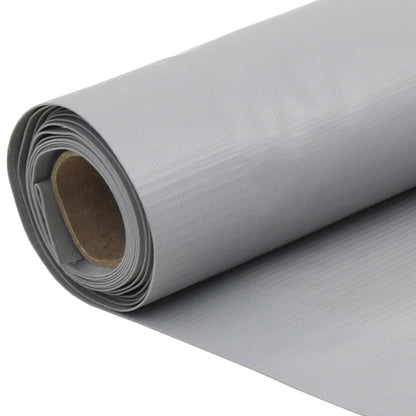 Pantalla De Privacidad De Balcón Pvc Gris 600x120 Cm / Vetonek_1