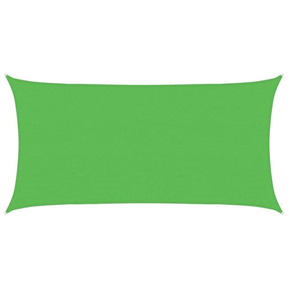 Vidaxl Toldo De Vela Hdpe Verde Claro 160 G/m² 2x4 M_0