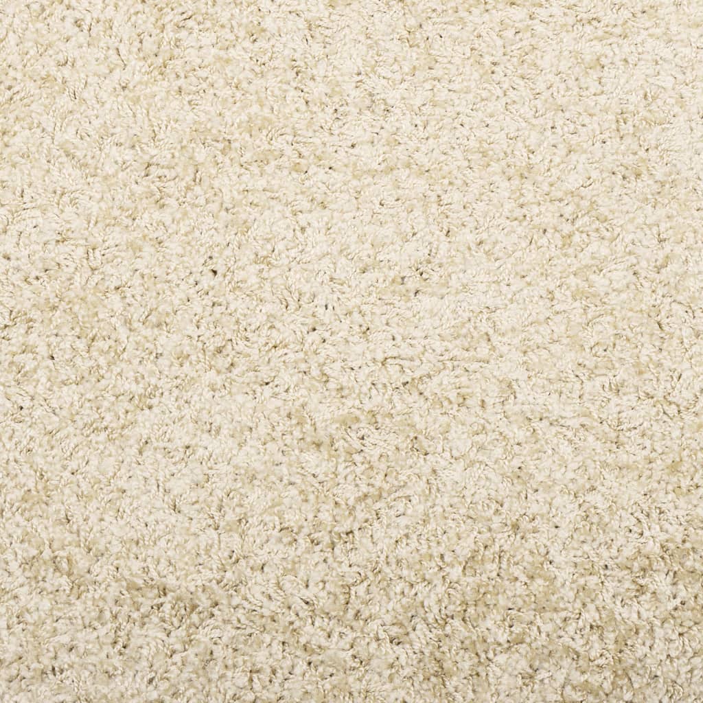 Alfombra Peluda De Pelo Largo Moderna Pamplona Dorado Ø 280 Cm / Vetonek_3