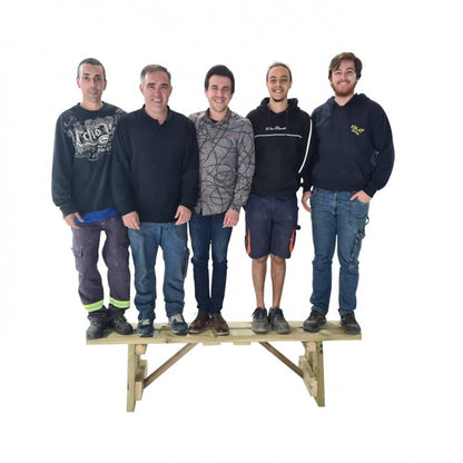 Banco De Madera Para Exterior Masgames Zurich._4