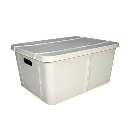 Life Story Caja Almacenaje Con Tapa Medium 25l Light Grey_0