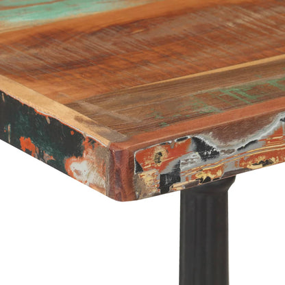 Mesa De Bistró De Madera Maciza Reciclada 60x60x76 Cm_1
