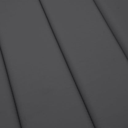 Vidaxl Cojín De Tumbona De Tela Oxford Gris Antracita 200x70x3 Cm_5
