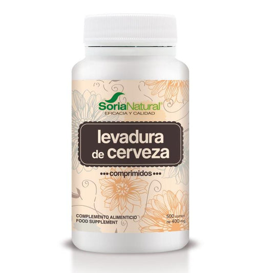 Levadura de Cerveza Soria Natural, 500 perlas