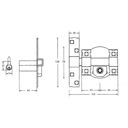 Cerrojo Fac 300-r/ 80-n_1