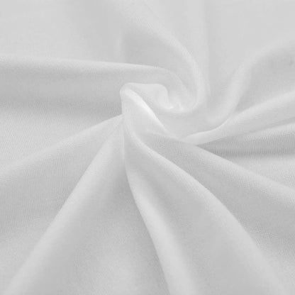 Vidaxl Funda Elástica Para Mesa 2 Uds 183x76x74 Cm Blanco_4