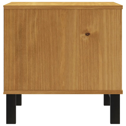 Mesa Auxiliar Flam Madera Maciza De Pino 50x50x50 Cm_4
