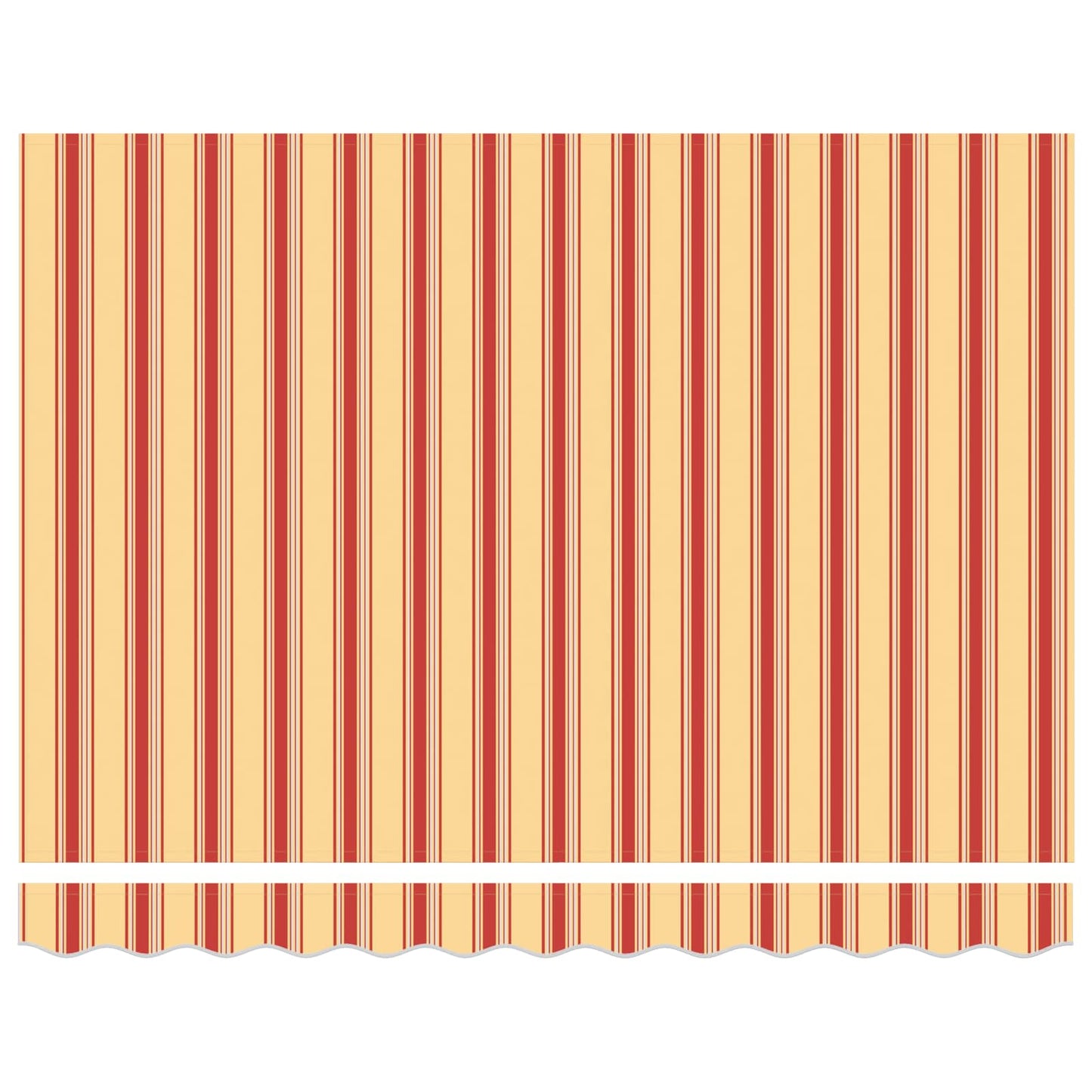 Toldo Retráctil Amarillo Y Naranja 300 X 250 Cm_5