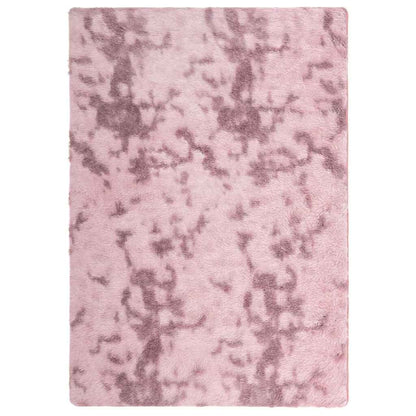 Vidaxl Alfombra De Pelo Largo Navarra Rosa Polvoriento 120x170 Cm_0