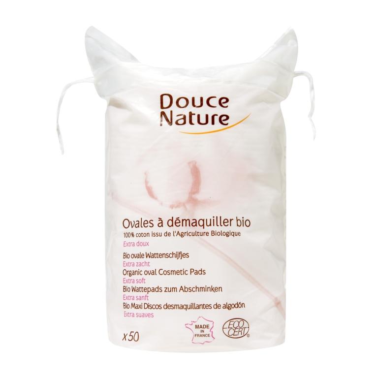 Discos Desmaquillantes XL extrasuaves Douce Nature 50 uds