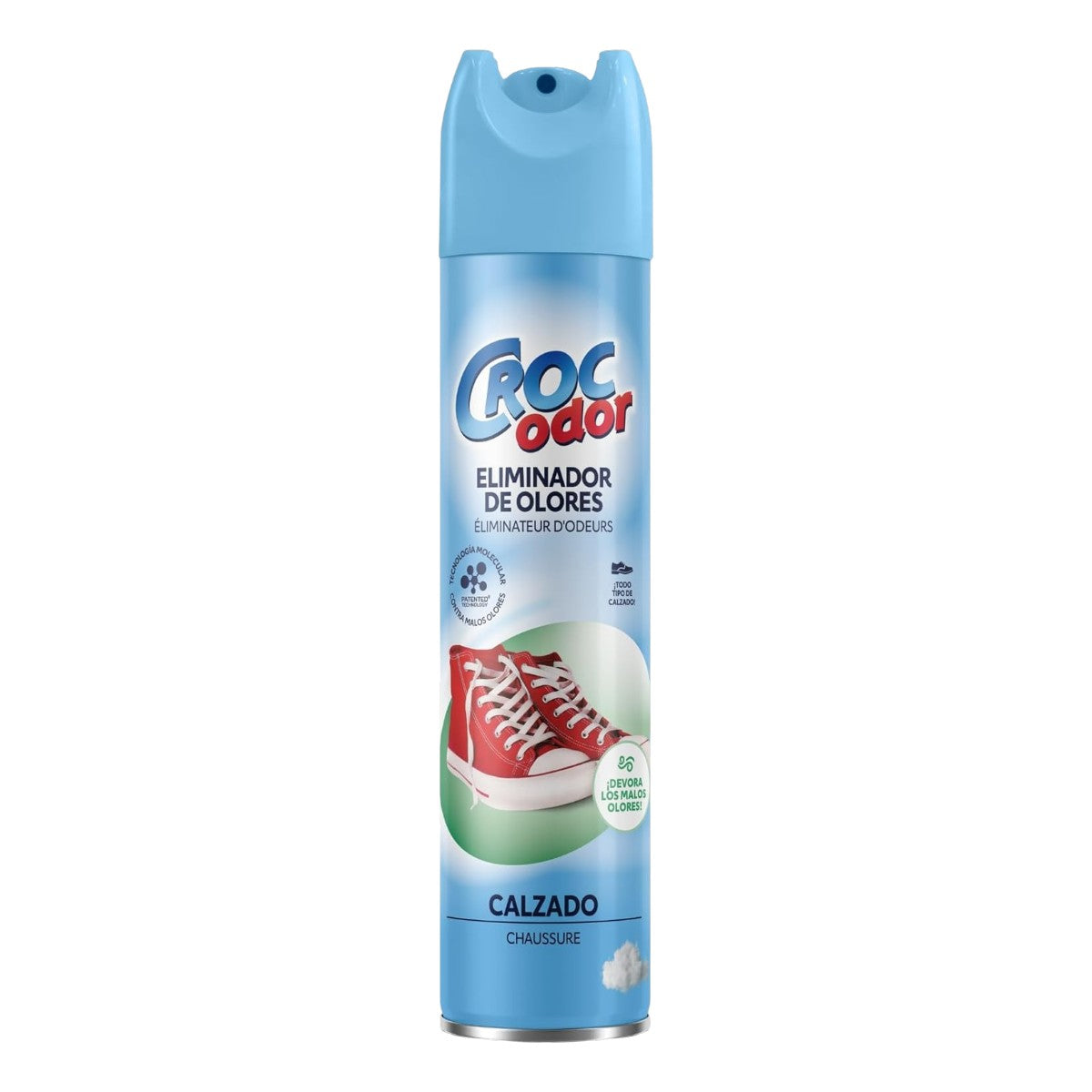 Eliminador de Olores para Calzado Acción Intensa Spray 300ml CROCODOR